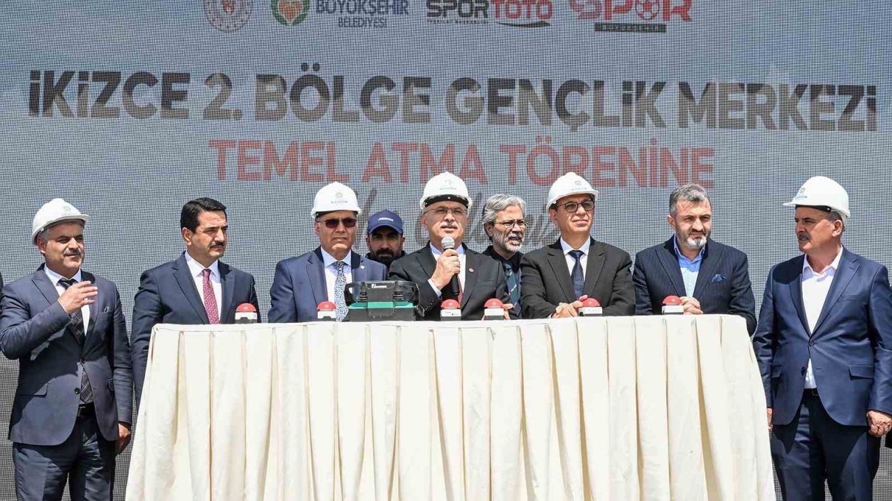 İkizce 2. Bölge Gençlik Merkezinin temeli atıldı