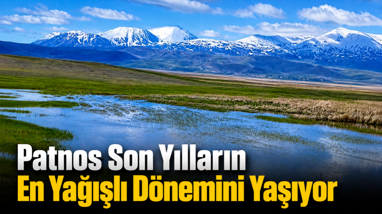 Patnos Son Yılların En Yağışlı Dönemini Yaşıyor