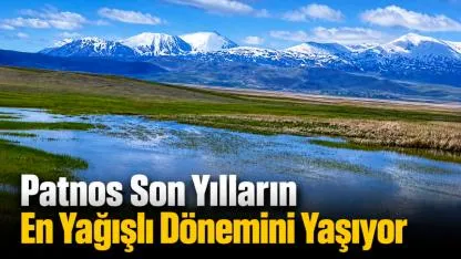 Patnos Son Yılların En Yağışlı Dönemini Yaşıyor