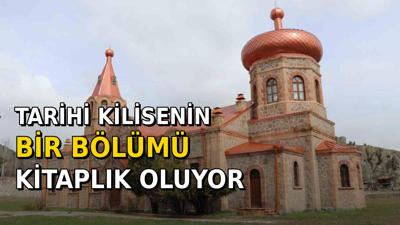 Tarihi Rus Kilisesi’nin bir bölümü kütüphane ve kitap kafe oluyor