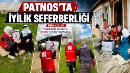 Türk Kızılay Patnos Kadın Şubesi Sahada