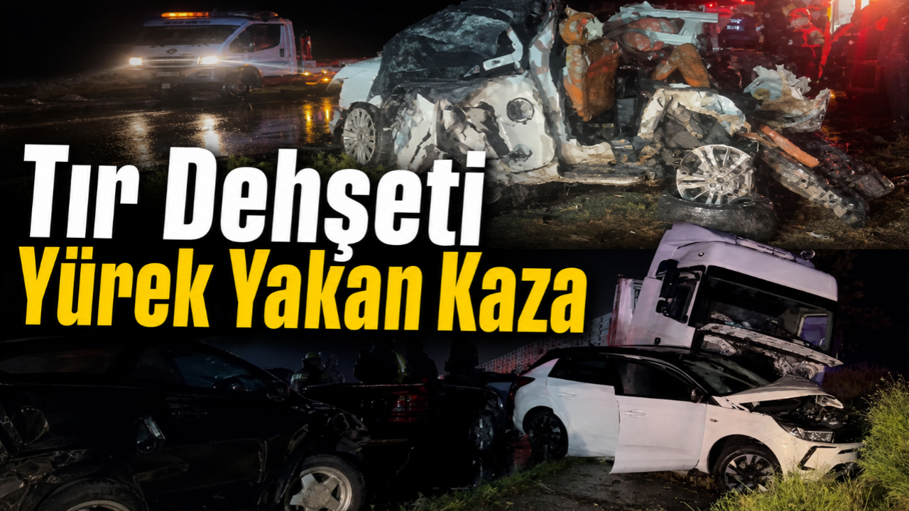 Uşak-İzmir Karayolunda Feci Kaza
