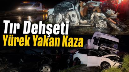 Uşak-İzmir Karayolunda Feci Kaza