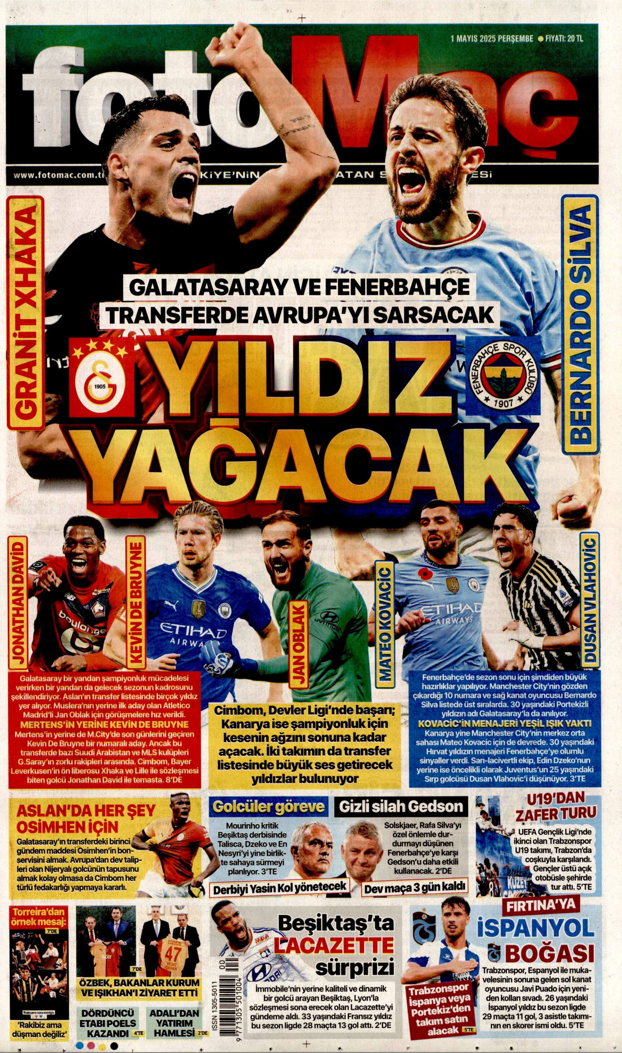 FOTOMAÇ Gazete Manşeti