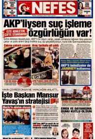 NEFES Gazete Manşeti