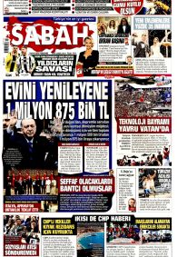 SABAH Gazete Manşeti