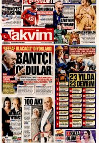 TAKVİM Gazete Manşeti