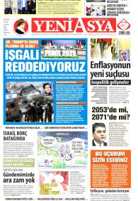 Yeni Asya Gazetesi Gazete Manşeti