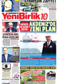 Yeni Birlik Gazete Manşeti