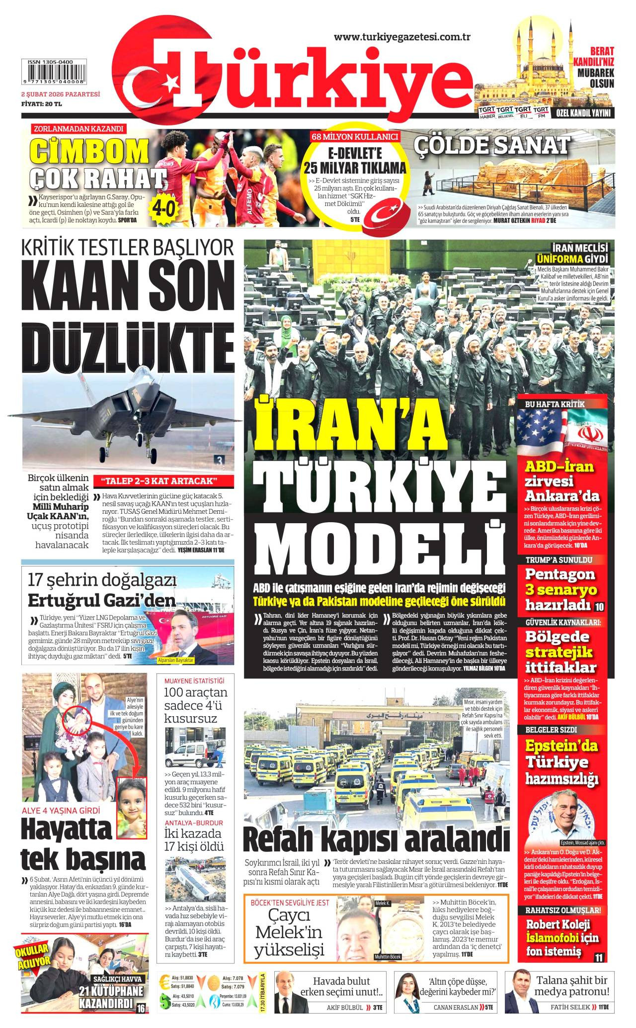 Türkiye Gazete Manşeti