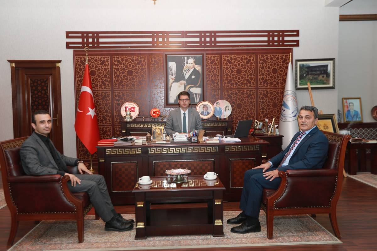 SGK Müdürlerinden Kaymakam Karaloğlu'na Ziyaret