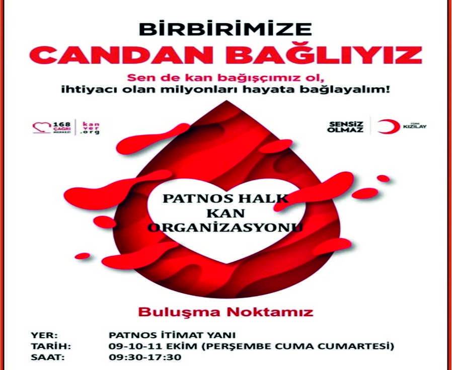 Patnos’ta Kan Bağışı Etkinliğine Davet