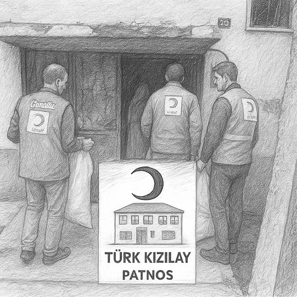 Türk Kızılay Patnos Şubesi Gönüllüleri Sahada