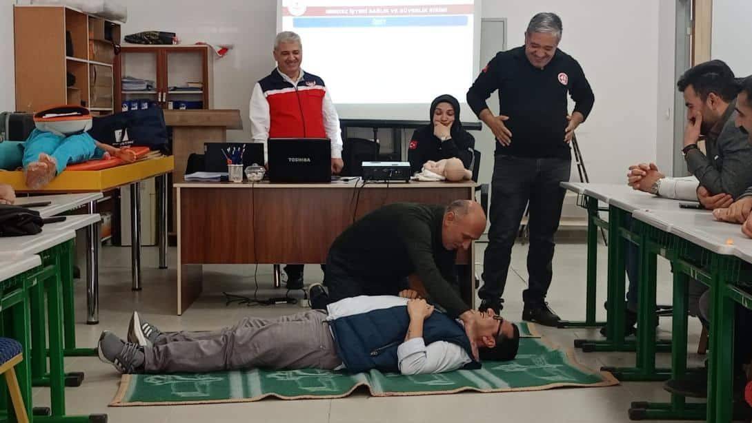 “Çocuklarımız İlk Yardımla Daha Güvende” Projesi Ağrı’da Uygulanıyor