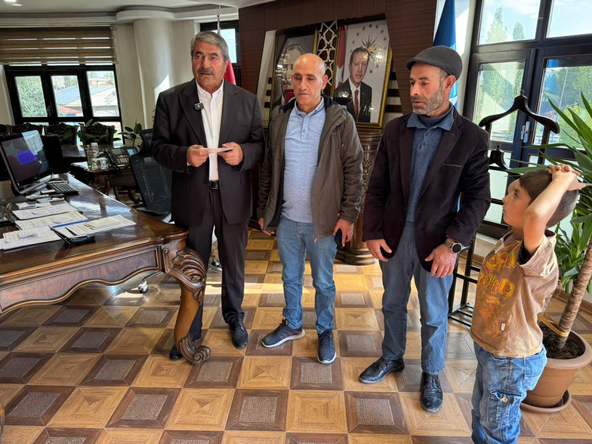 Patnos’ta Temizlik Personelin Örnek Davranış