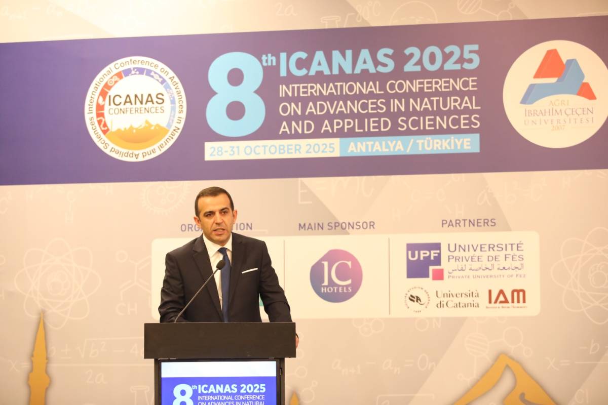Ağrı İbrahim Çeçen Üniversitesi, ICANAS 2025’e Ev Sahipliği Yaptı