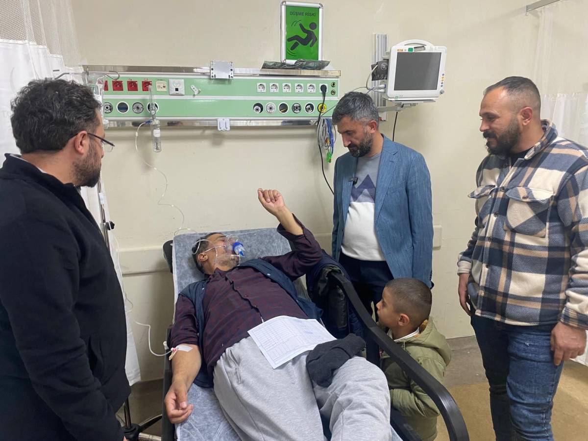 AK Parti İl Başkanı Yıldız’dan Hastalara Moral Ziyareti