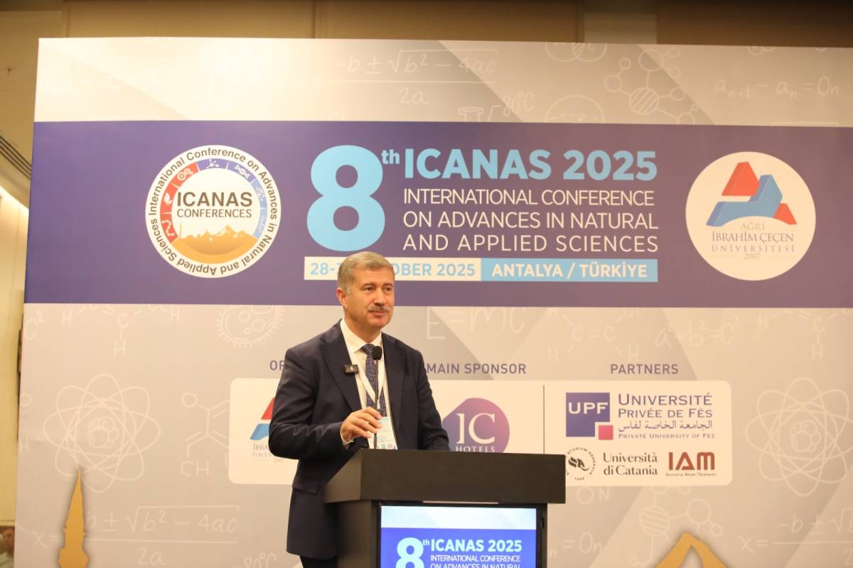 Ağrı İbrahim Çeçen Üniversitesi, ICANAS 2025’e Ev Sahipliği Yaptı