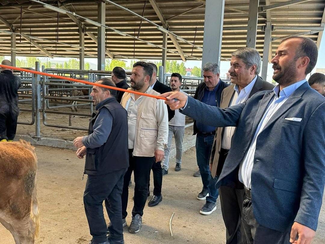 Başkan Taşkın'dan Patnos Hayvan Borsası Sakinlerine Müjde