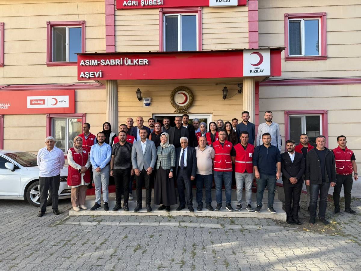 Kızılay’dan Ağrı’da Koordinasyon Toplantısı