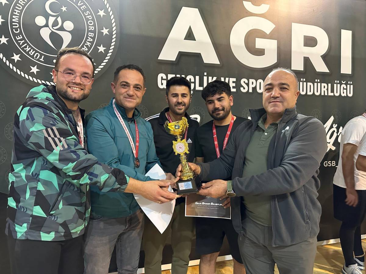 Ağrı’da Kamu Spor Oyunları Tamamlandı