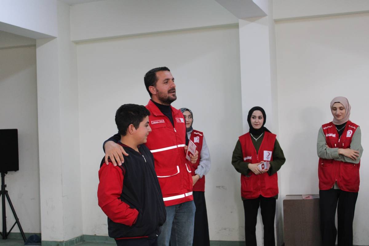 Ağrı’da öğrencilere afet ve ilk yardım bilinci kazandırılıyor