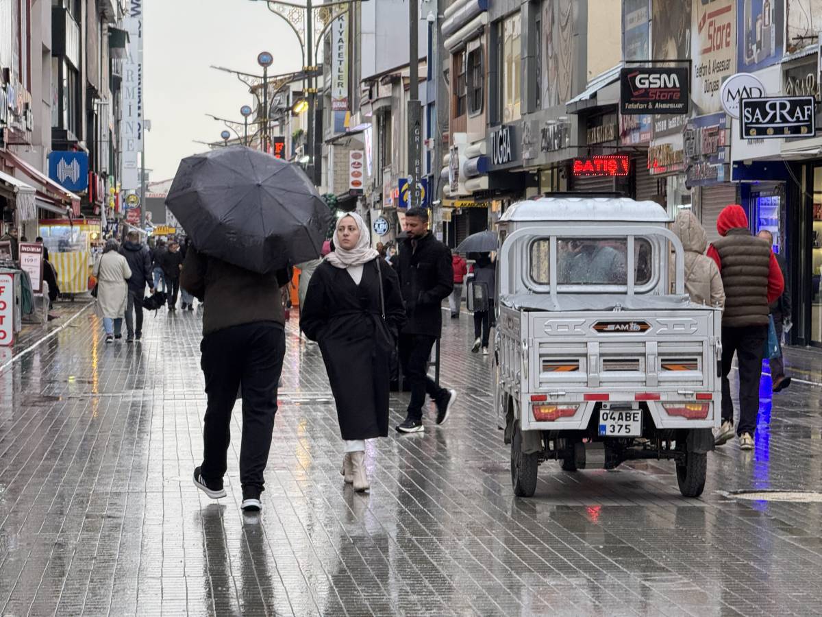 Ağrı’da Sonbahar Yağışları Başladı
