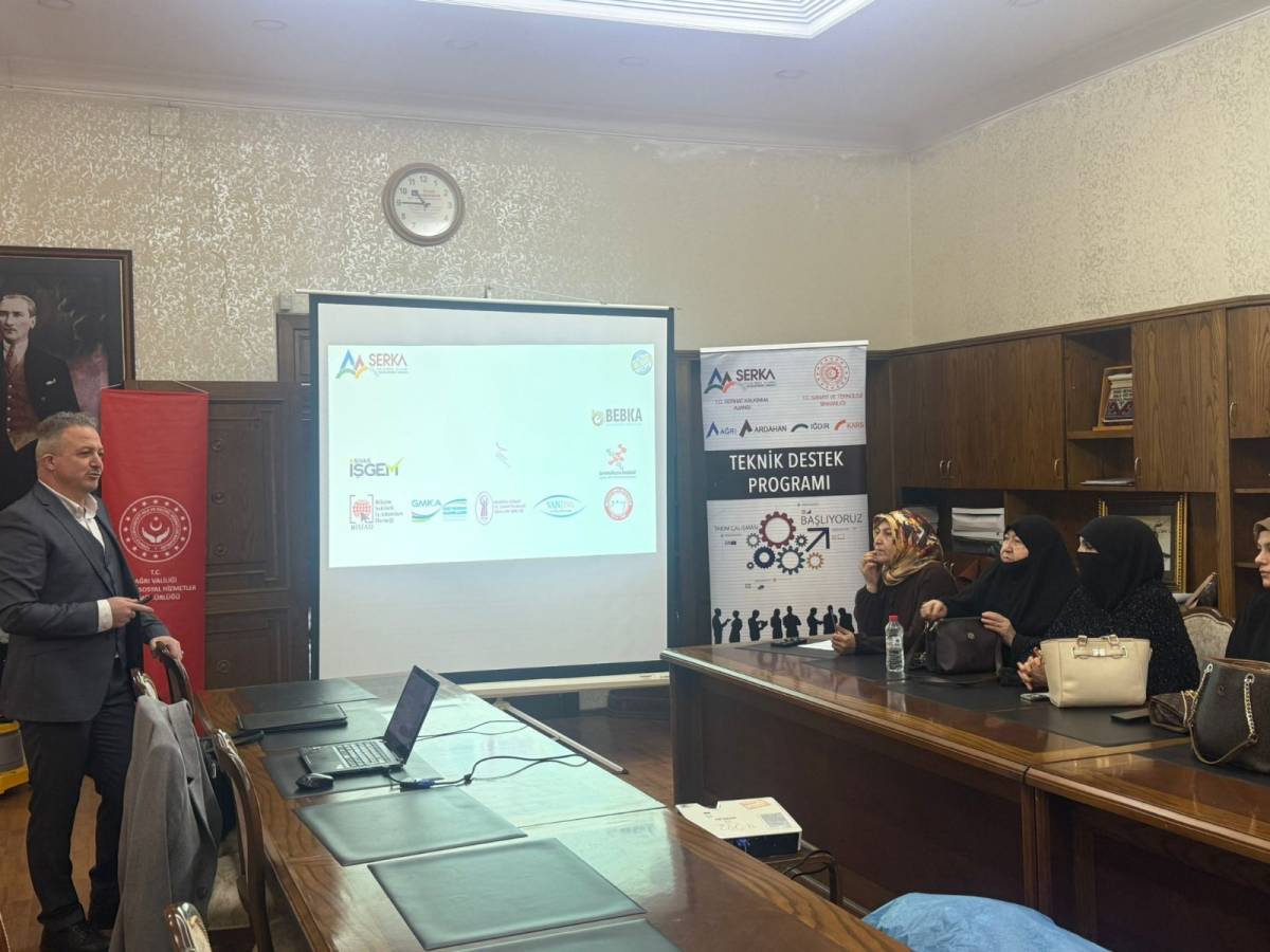“Kadın Kooperatifleri Gelişiyor” Projesi Doğubayazıt’ta Hayata Geçti