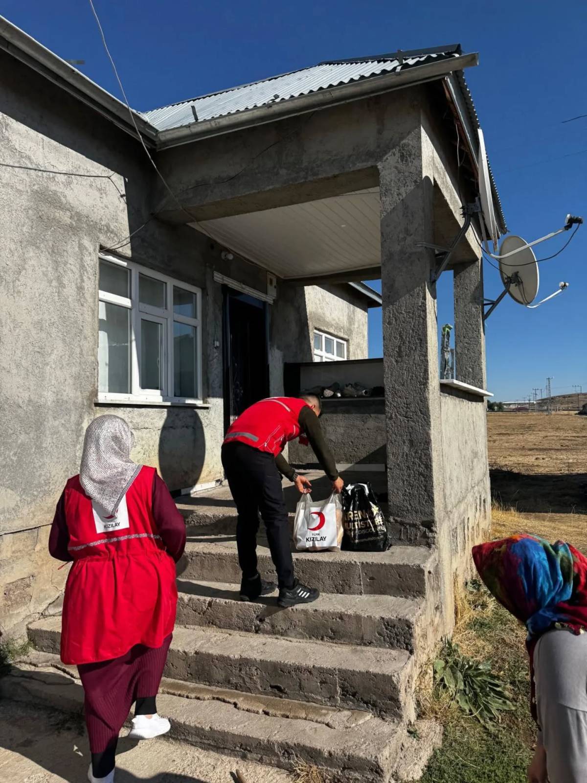 Türk Kızılay Patnos Yeşilçimen Mahallesinde