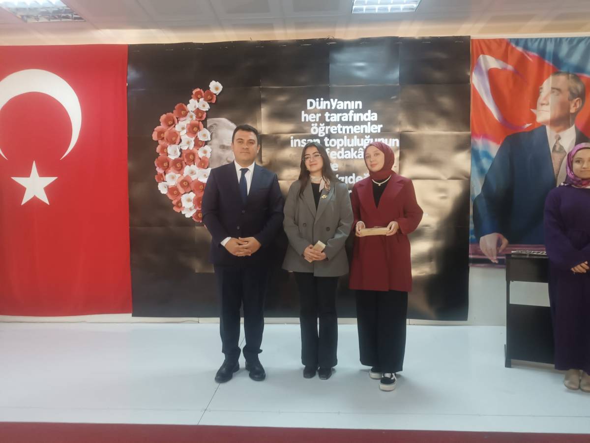 Patnos'ta 24 Kasım Öğretmenler Günü Etkinliği