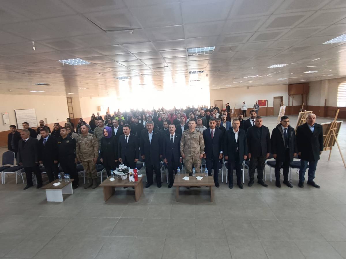 Patnos'ta 24 Kasım Öğretmenler Günü Etkinliği