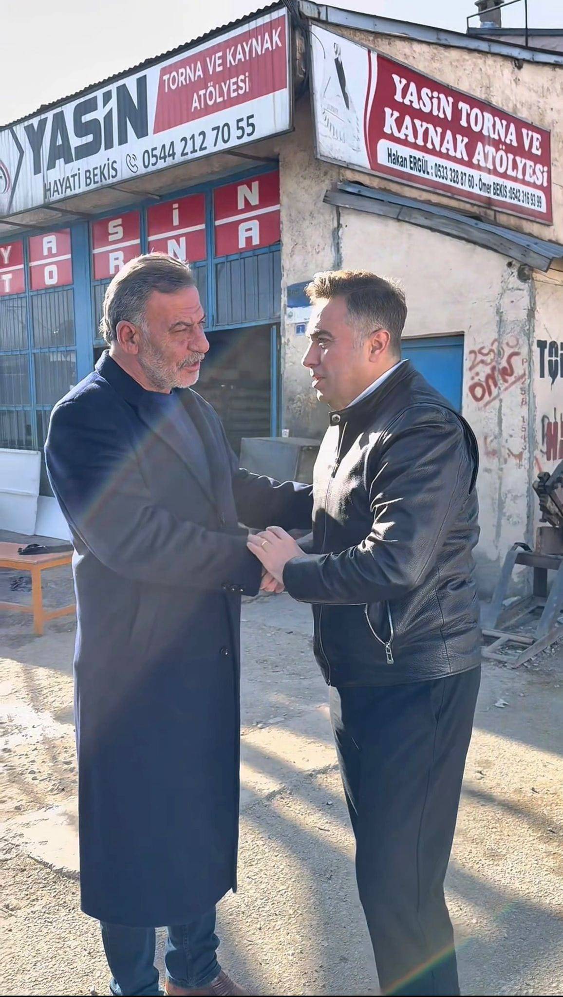 Ağrı Emniyet Müdürü Önder’den Oto Sanayi Esnafına Sıcak Ziyaret