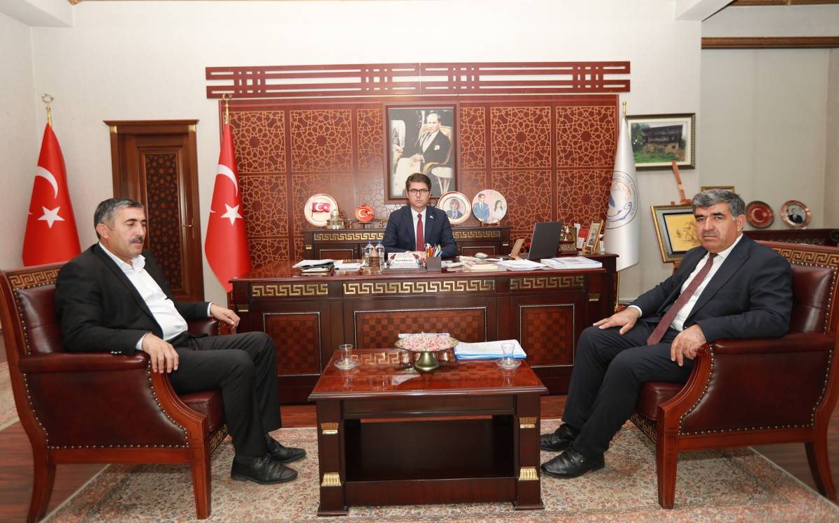 Okul Müdürlerinden Kaymakam Karaloğlu'na Ziyaret