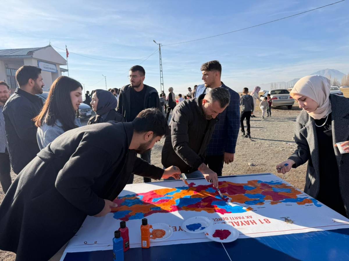 “81 Hayal Bir Türkiye” Etkinliği Ağrı’da Çocuklarla Buluştu