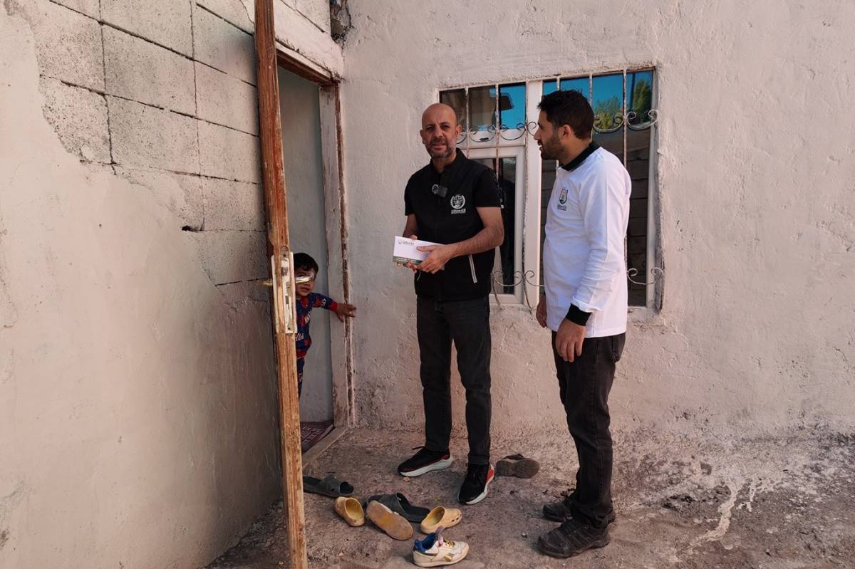 Uluslararası Yardım Derneğinden Ağrı’daki Ailelere Umut Oldu