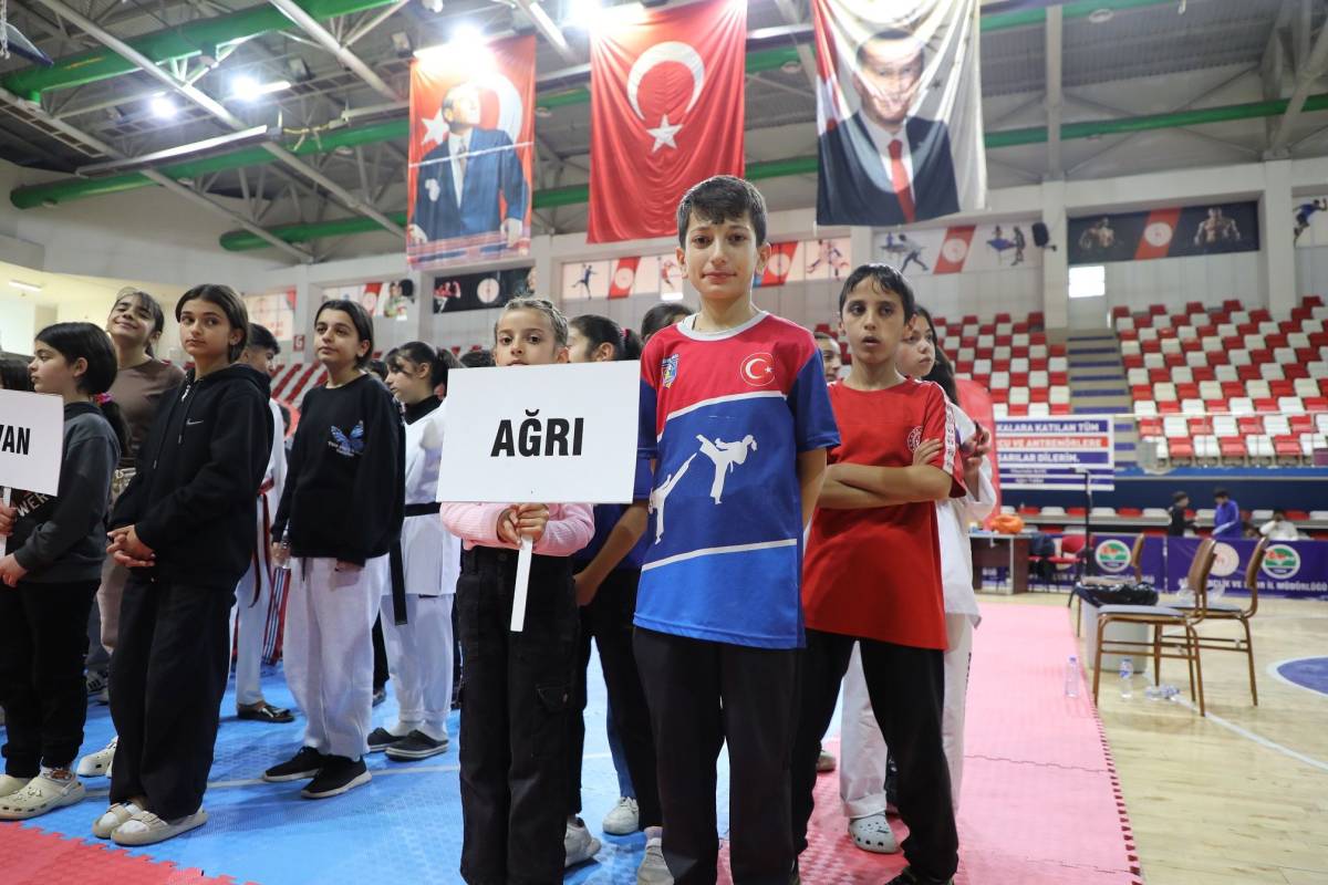 Ağrı’da Taekwondo Rüzgârı Esti