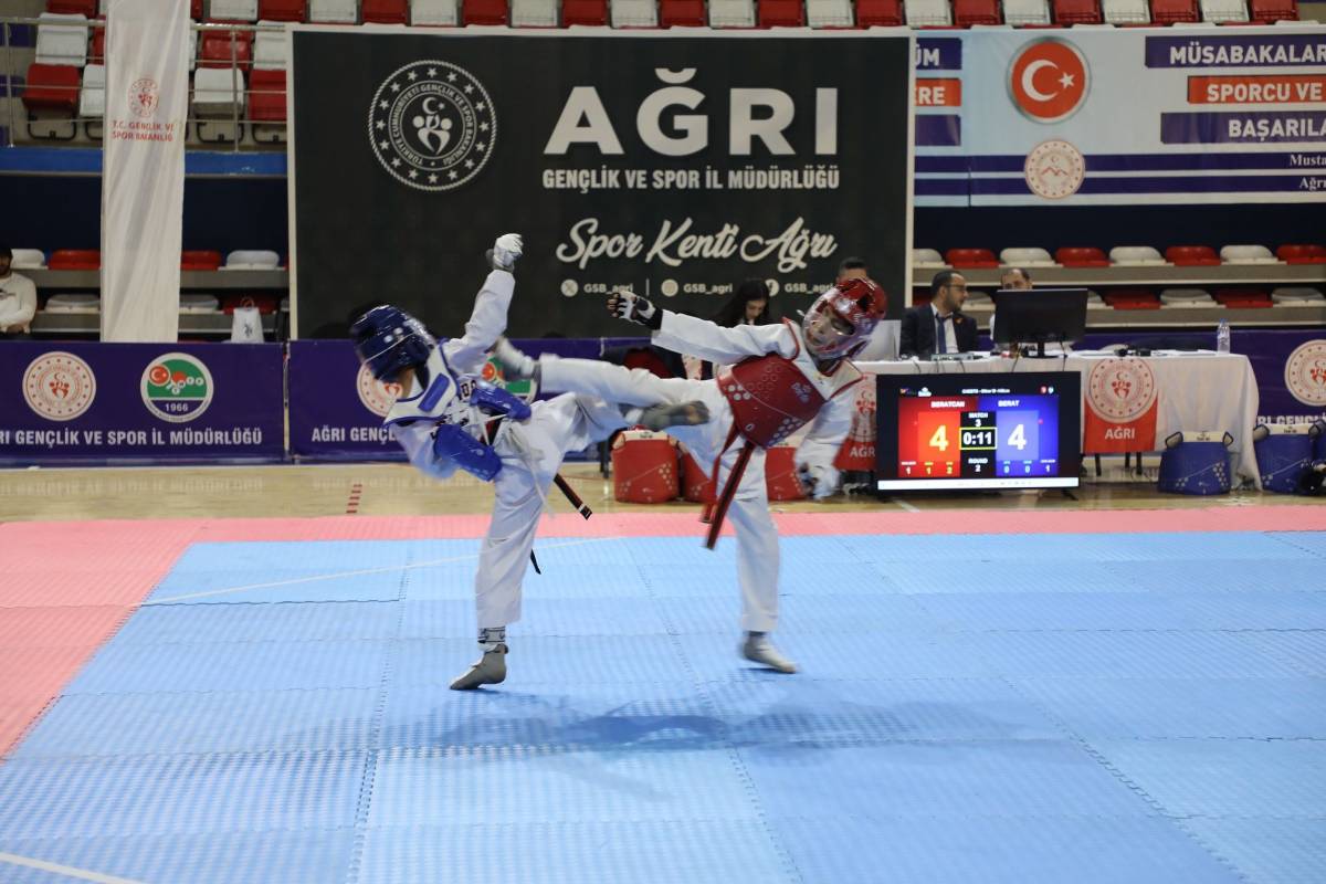 Ağrı’da Taekwondo Rüzgârı Esti