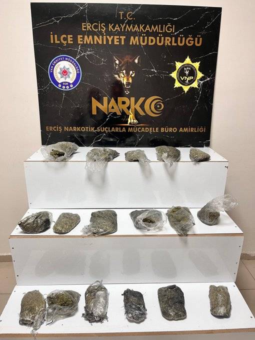 Erciş'te Uyuşturucu Tacirlerine Darbe