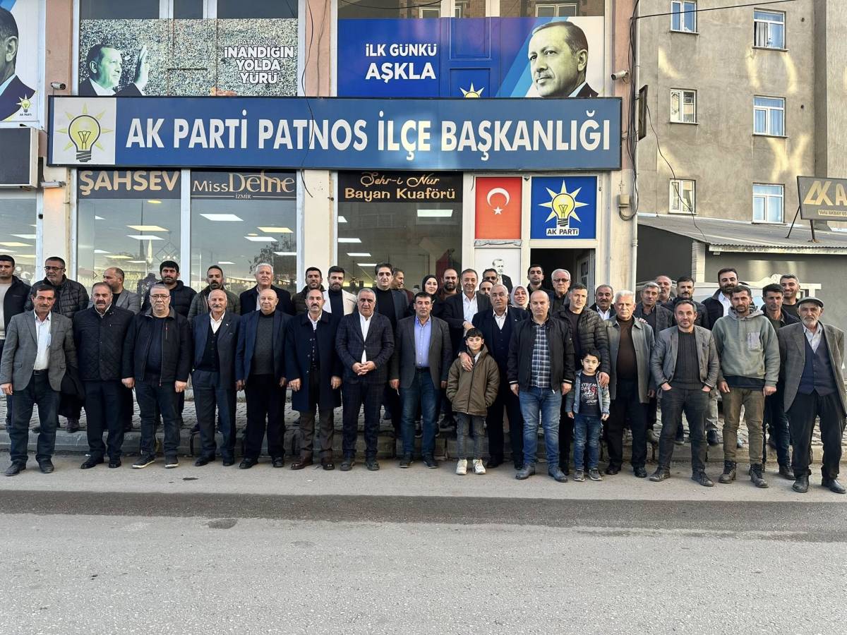 Patnos'ta aylık olağan danışma meclisi toplantısı yapıldı