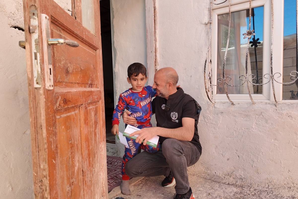 Uluslararası Yardım Derneğinden Ağrı’daki Ailelere Umut Oldu