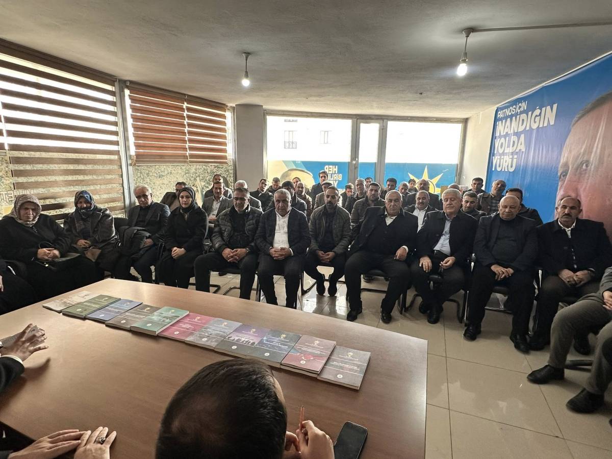 Patnos'ta aylık olağan danışma meclisi toplantısı yapıldı