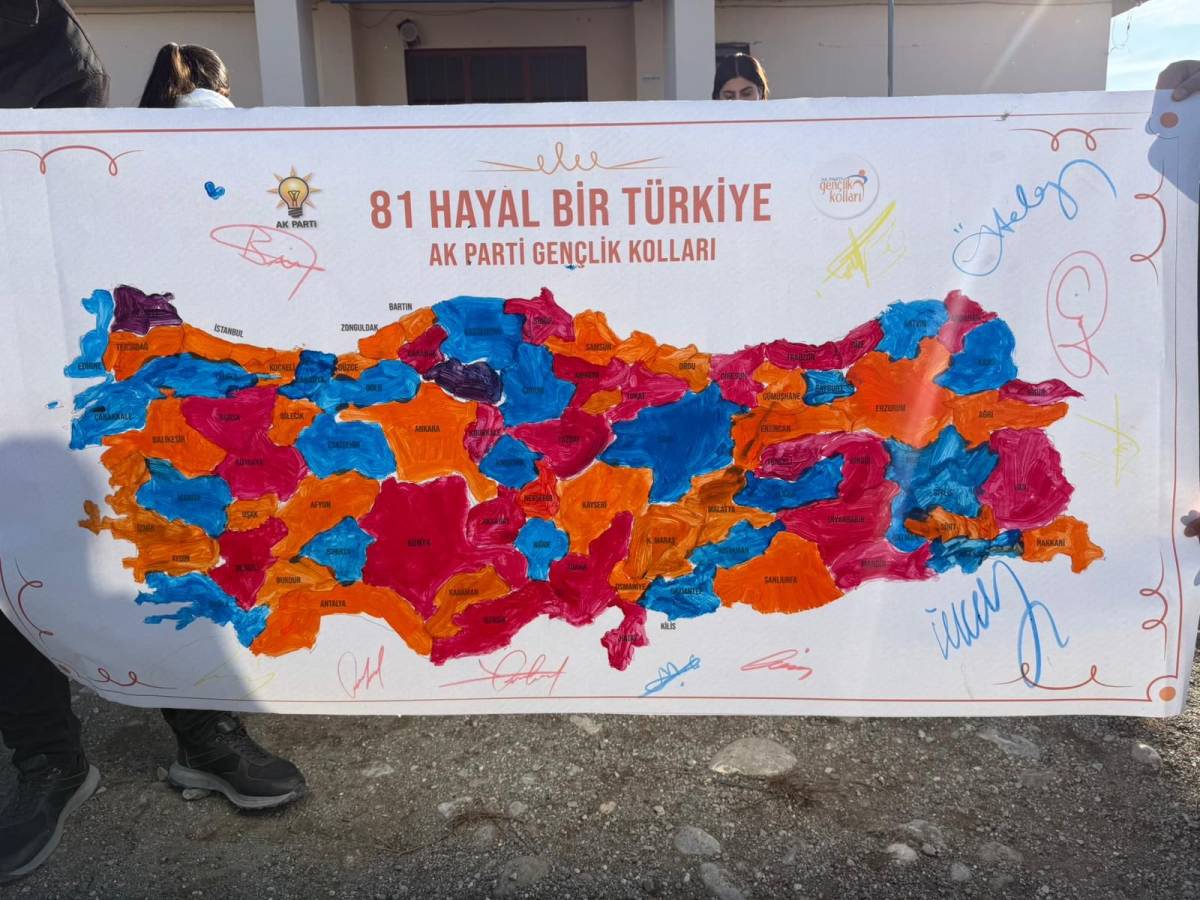 “81 Hayal Bir Türkiye” Etkinliği Ağrı’da Çocuklarla Buluştu
