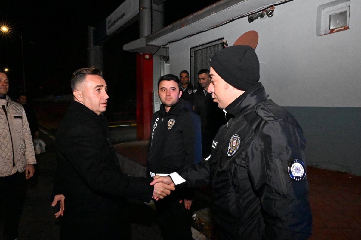 Ağrı İl Emniyet Müdürü Önder’den KYK Yurtlarında Gece Denetimi