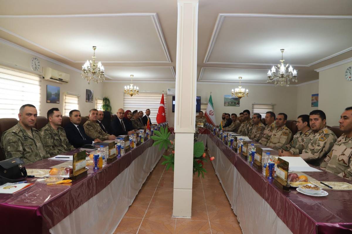 Türk ve İran heyetleri sınırda iş birliğini güçlendirdi
