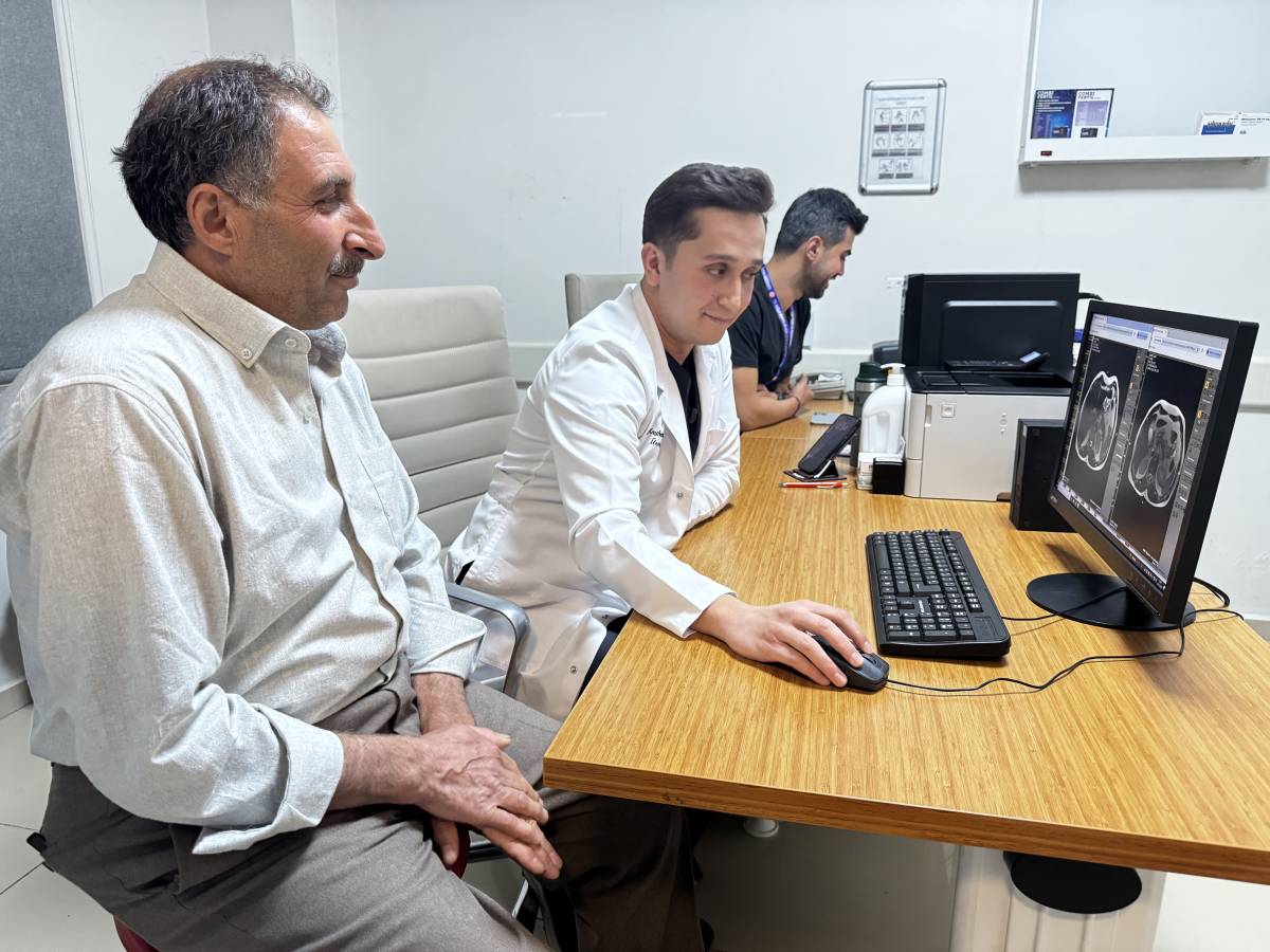 Ağrı’da Böbrek Tümörü Kapalı Yöntemle Başarıyla Alındı