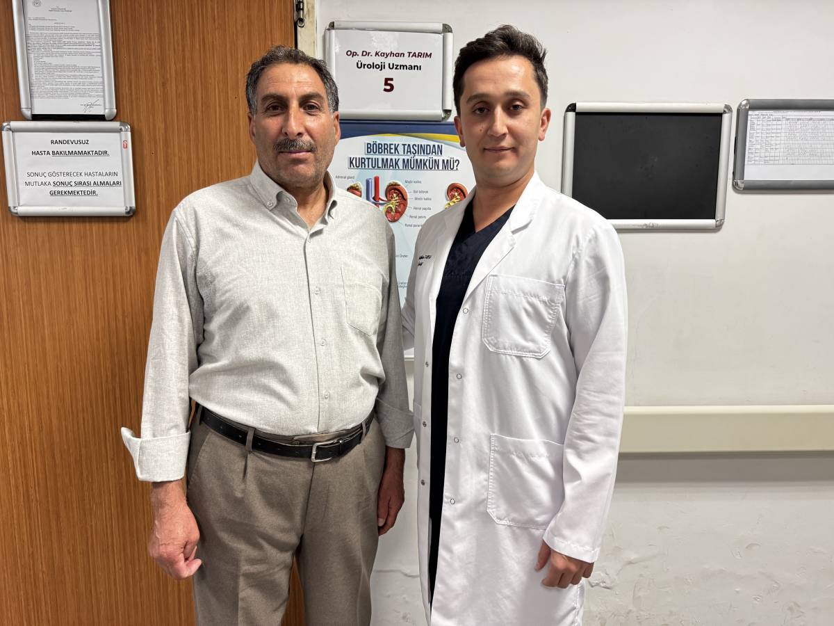 Ağrı’da Böbrek Tümörü Kapalı Yöntemle Başarıyla Alındı