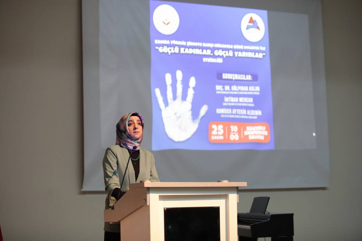 Ağrı’da 25 Kasım’a Özel “Güçlü Kadınlar, Güçlü Yarınlar” Konferansı