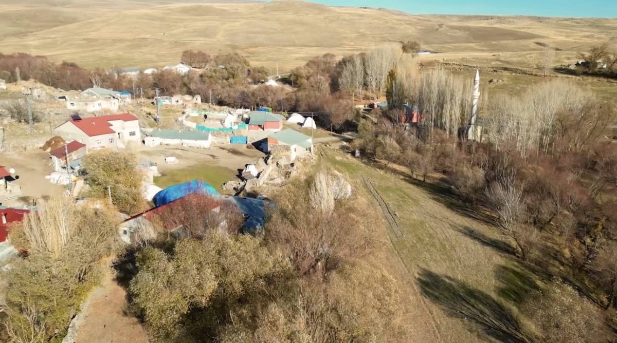 Ağrı’nın Köylerinde Sonbahar Sakinliği