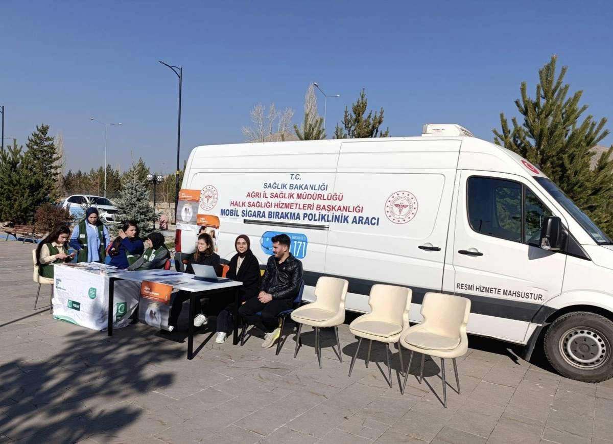 Ağrı’da Sigarayı Bırakmak İsteyenlere Mobil Destek