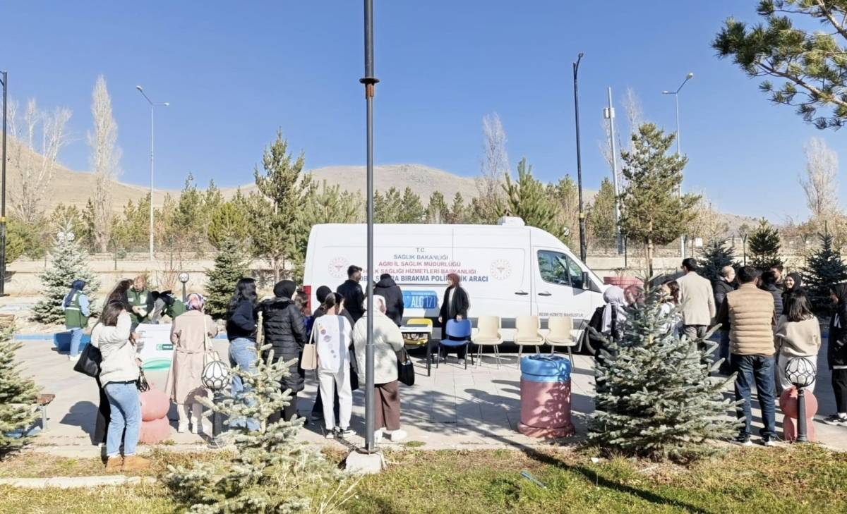 Ağrı’da Sigarayı Bırakmak İsteyenlere Mobil Destek